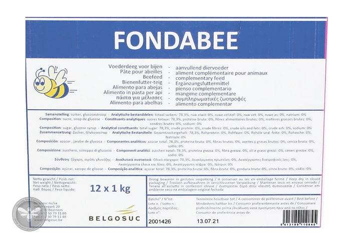 Galette fondant - Fondabee