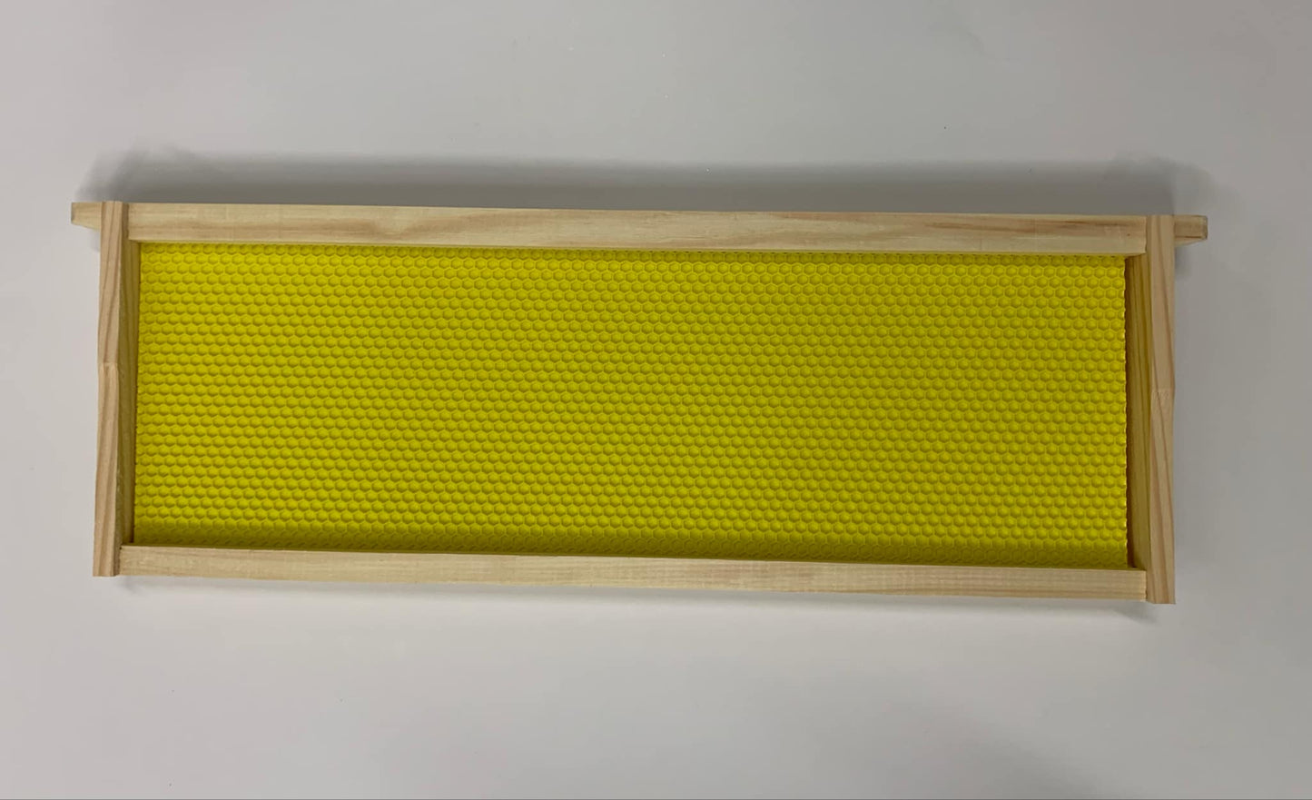 Medium Assembled Wood Frame with Plastic Waxed Foundation