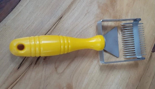 Herse à désoperculer en métal